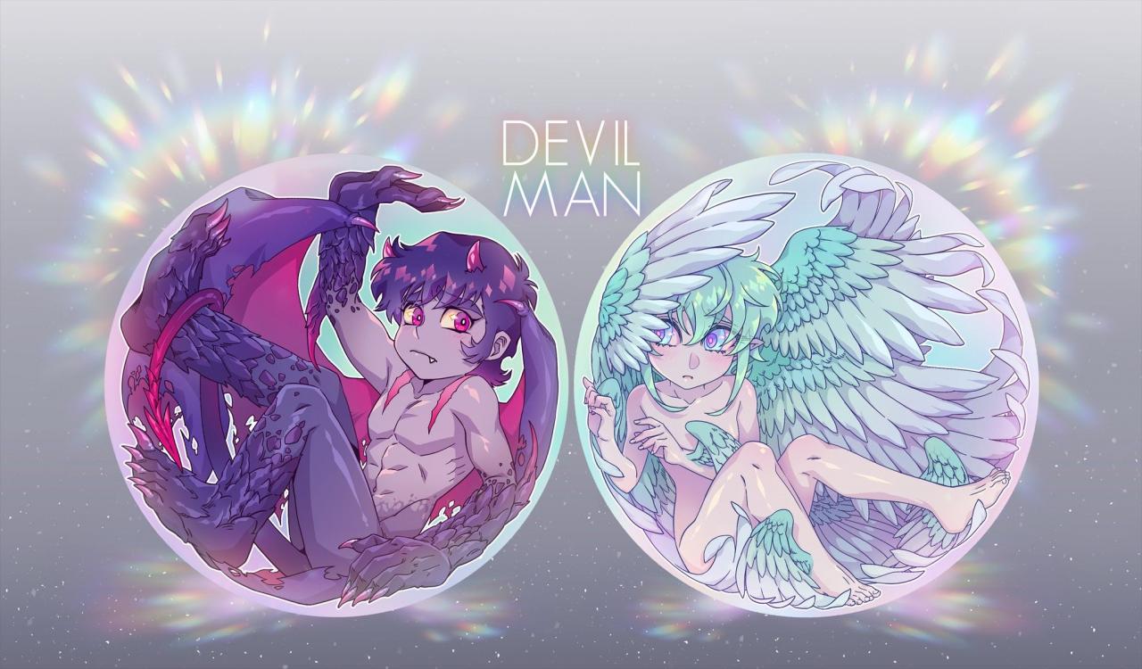 Akira Fudo [Devilman] & Ryo Asuka [Satan].jpeg.jpg